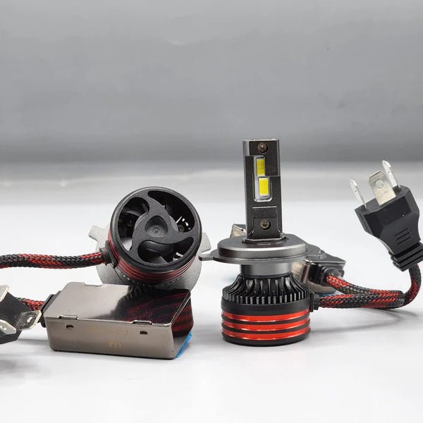 طقم تحويل مصابيح أمامية LED بقوة 120 واط لمقاس H11
