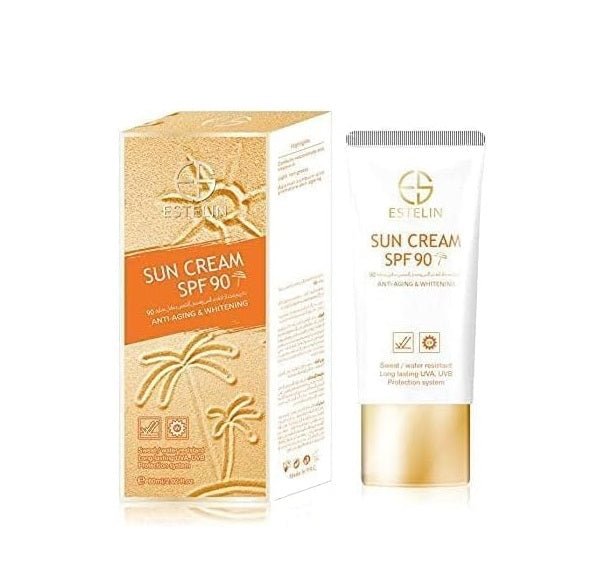 واقي شمس مضاد للشيخوخة ومفتح SPF 90 بحجم 60 مل