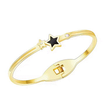 سوار نسائي بتصميم نجمة وألوان متعددة