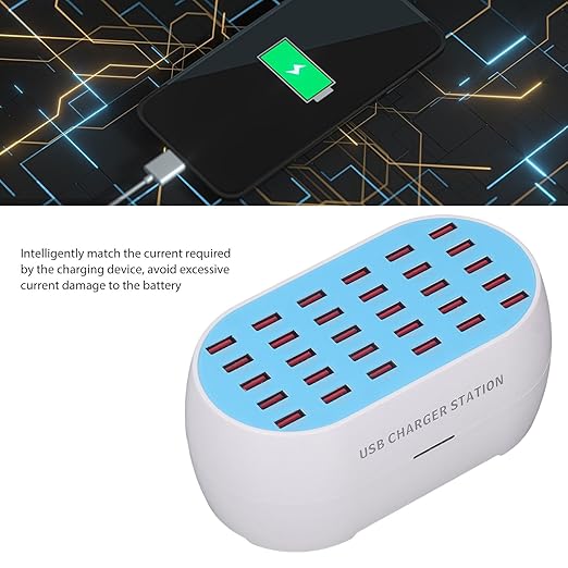 موزع شحن USB متعدد المنافذ للأجهزة الإلكترونية