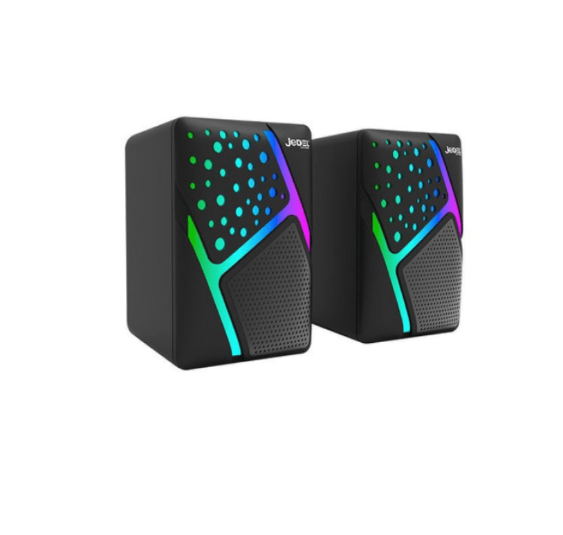 مكبر صوت RGB بإضاءة ملونة وتحكم بالصوت