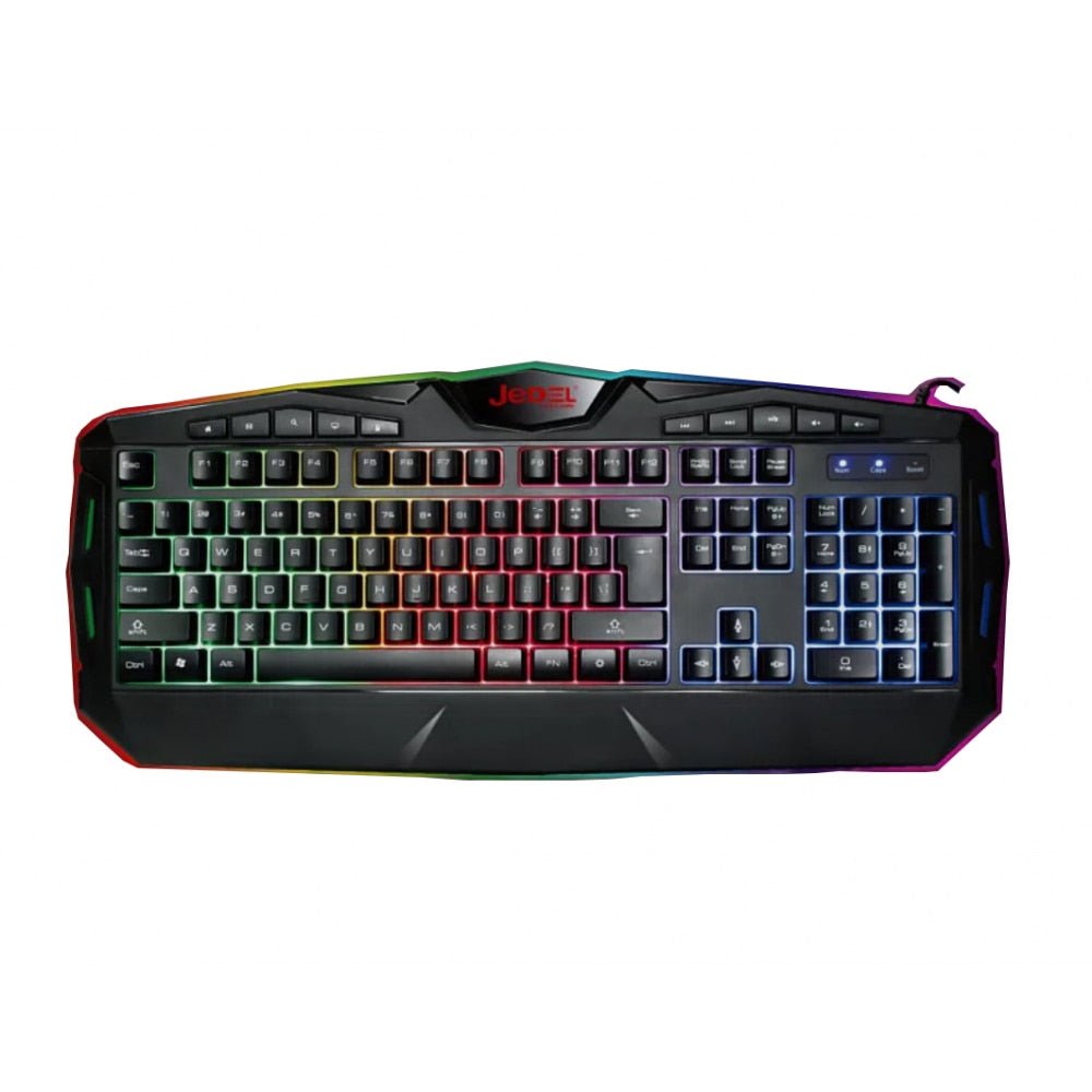 لوحة مفاتيح RGB متعددة الألوان للألعاب والعمل